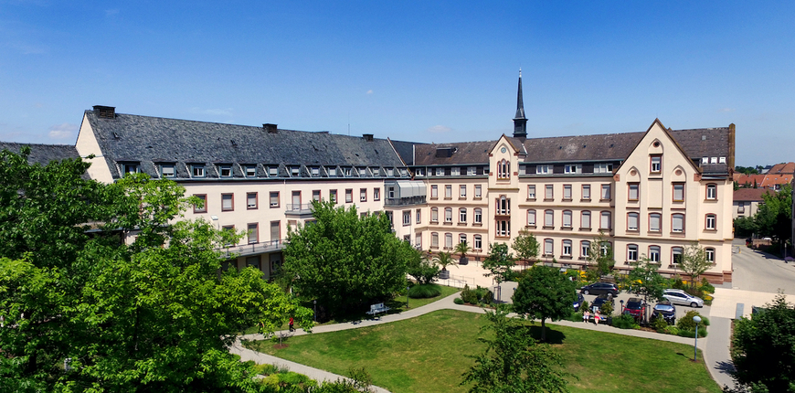 Blick auf das Mutterhaus der Diakonissen in Speyer. Foto: Diakonissen