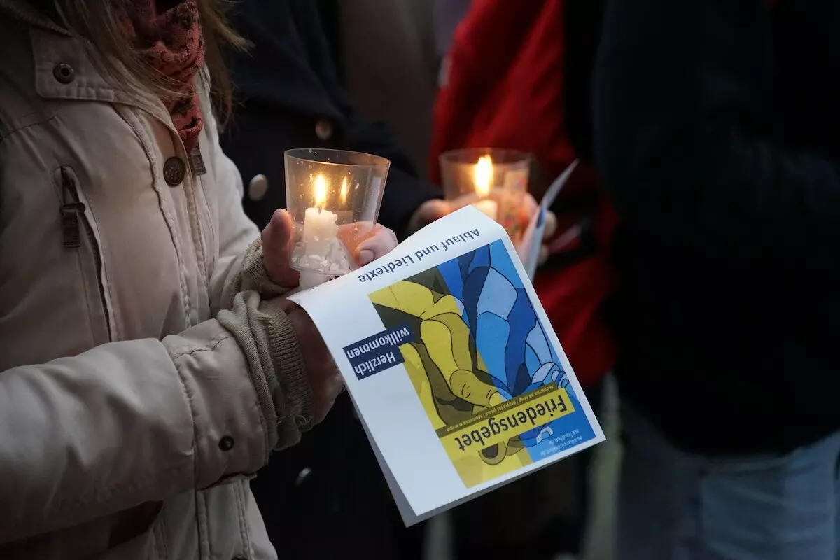 Die Evangelische Kirche der Pfalz und das Bistum Speyer rufen zum Gebet für den Frieden in der Ukraine auf. Foto: Fundus/Klaus Hofacker