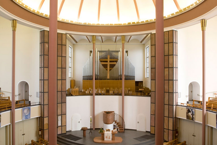 Die Apostelkirche in Kaiserslautern. Foto: view