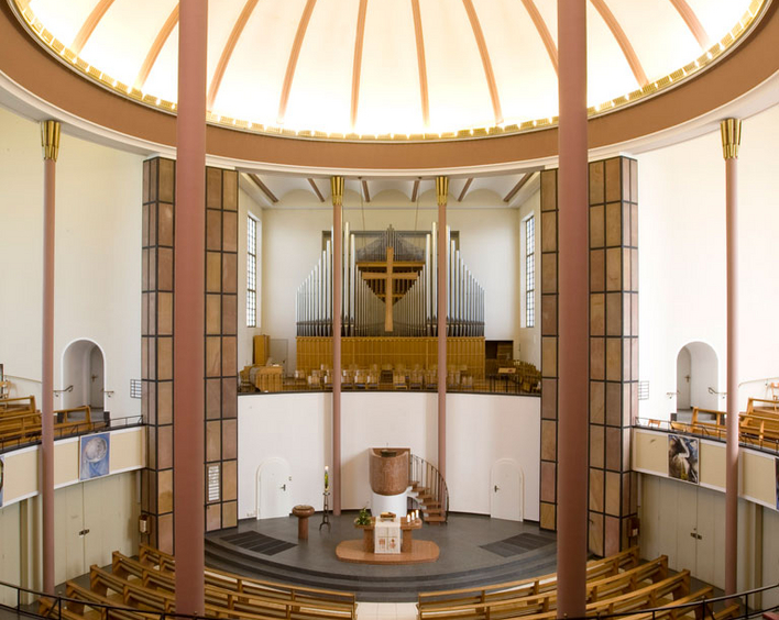 Die Apostelkirche in Kaiserslautern. Foto: view