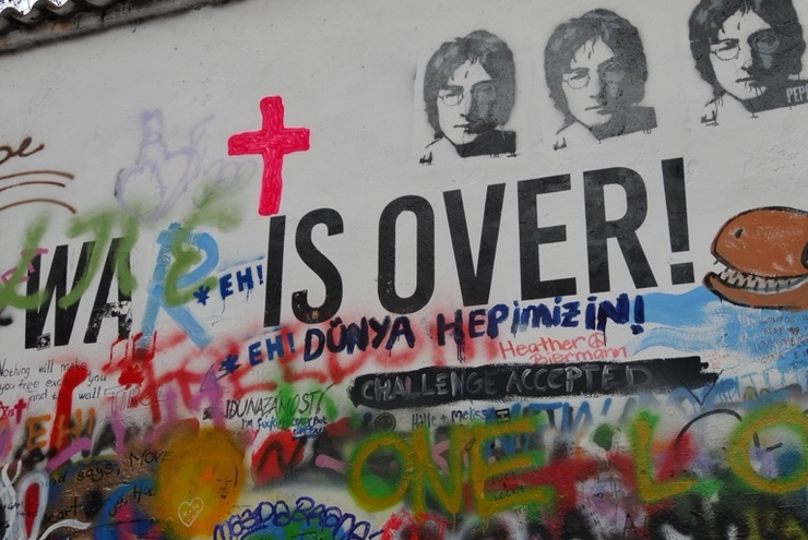 Graffiti auf einer Wand in Tschechien. Foto: Pixabay