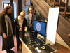 Ausstellungseröffnung mit Bürgermeisterin Susanne Wimmer-Leonhardt, Dekanin Dorothee Wüst und Museumsdirektor Bernd Klesmann (v.li.). Foto: lk