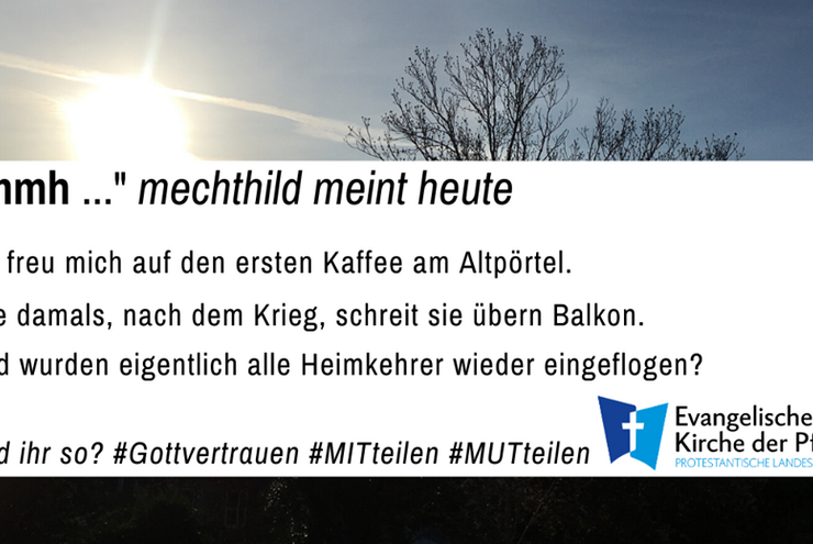 mmh mechthild meint heute #tag9