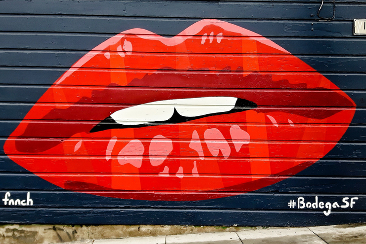 Kuss. Foto: Graffiti Pixabay