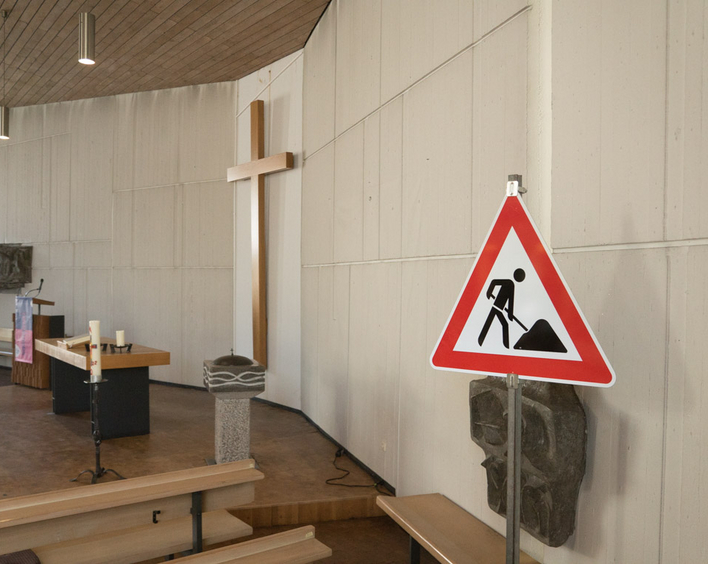 Achtung Baustelle! Foto: lk/Wagner