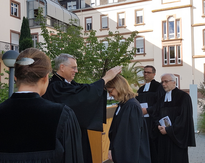Isabelle Wien, Christian Schad, Corinna Kloß, Florian Gärtner und Günter Geisthard (vlnr). Foto: Diakonissen