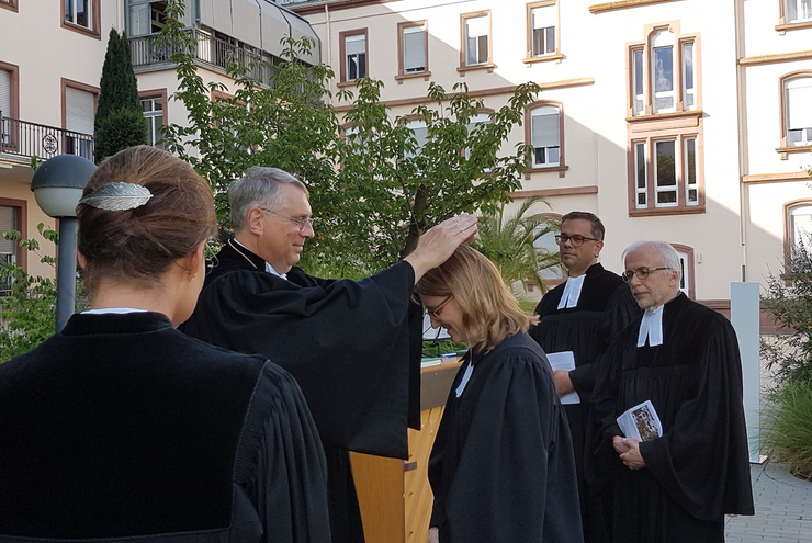 Isabelle Wien, Christian Schad, Corinna Kloß, Florian Gärtner und Günter Geisthard (vlnr). Foto: Diakonissen
