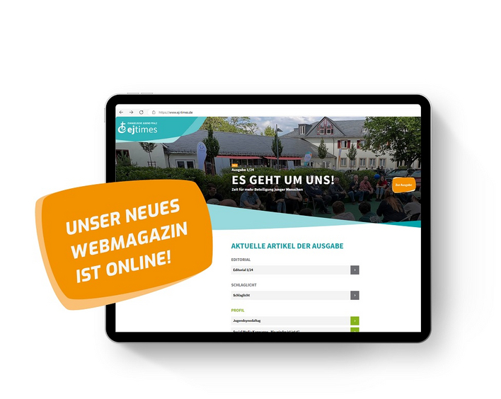 Immer auf dem Laufenden mit dem Web-Magazin "ej times".