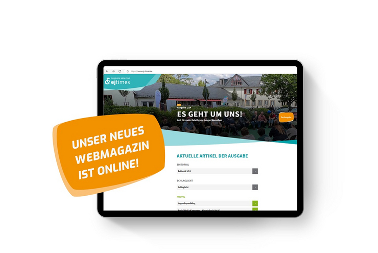 Immer auf dem Laufenden mit dem Web-Magazin "ej times".