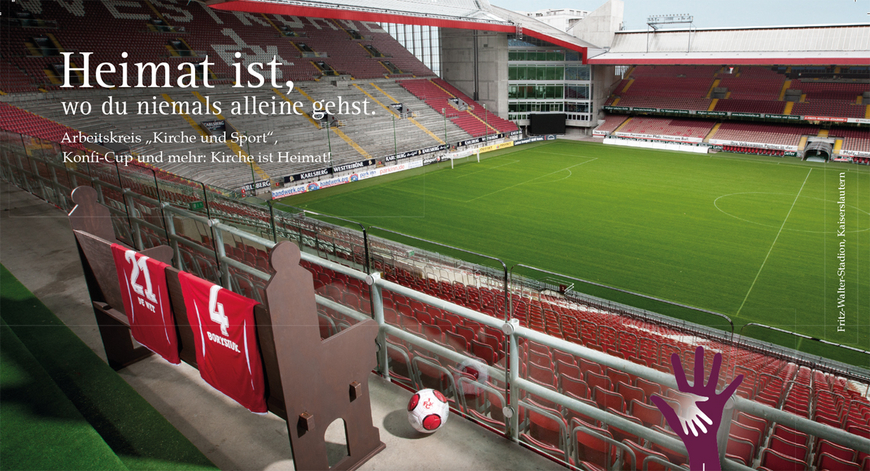 Das Fritz-Walter-Stadion auf dem Betzenberg in Kaiserslautern.