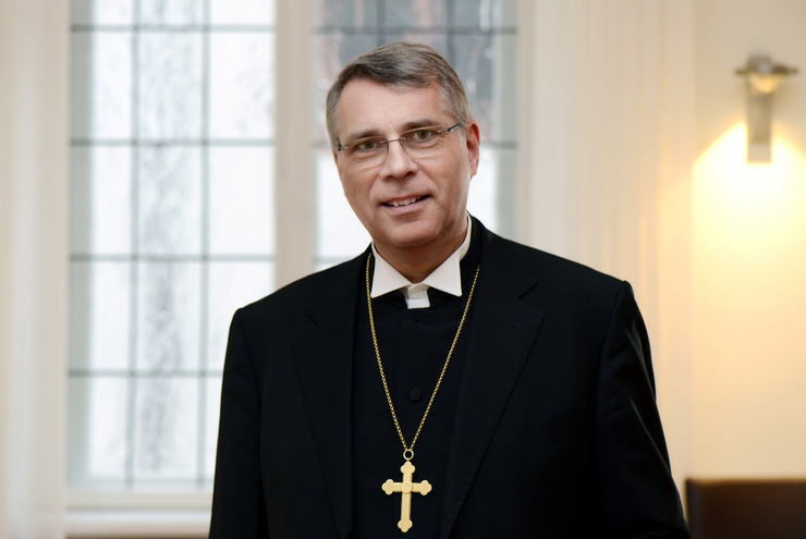 Kirchenpräsident Christian Schad.