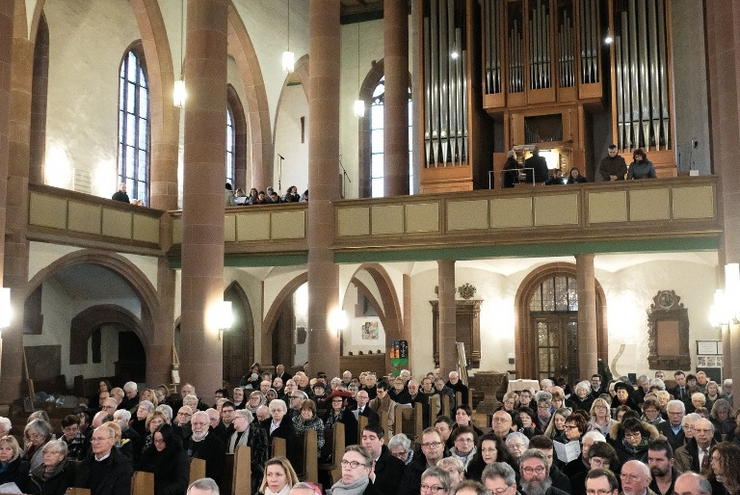 Eröffnung der Gebetswoche in der Zweibrücker Alexanderskirche.