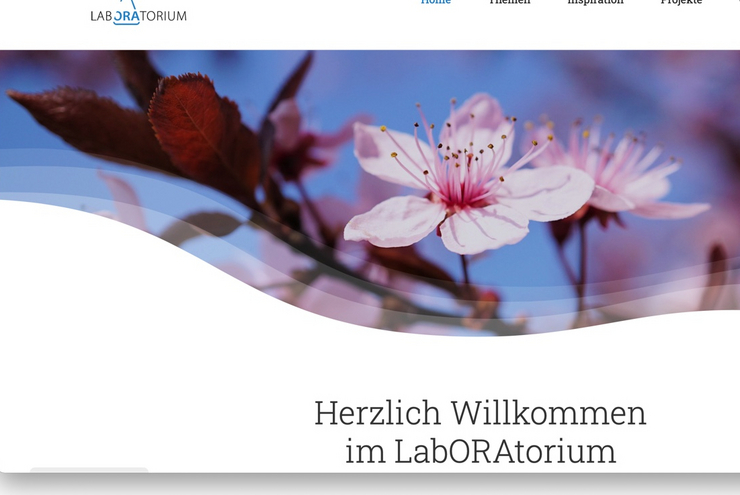 Neues wagen, fehlertolerant sein: Die Webseite "LabORAtorien" der Evangelischen Kirche der Pfalz zeigt Beispiele "anderer" kirchlicher Formate.