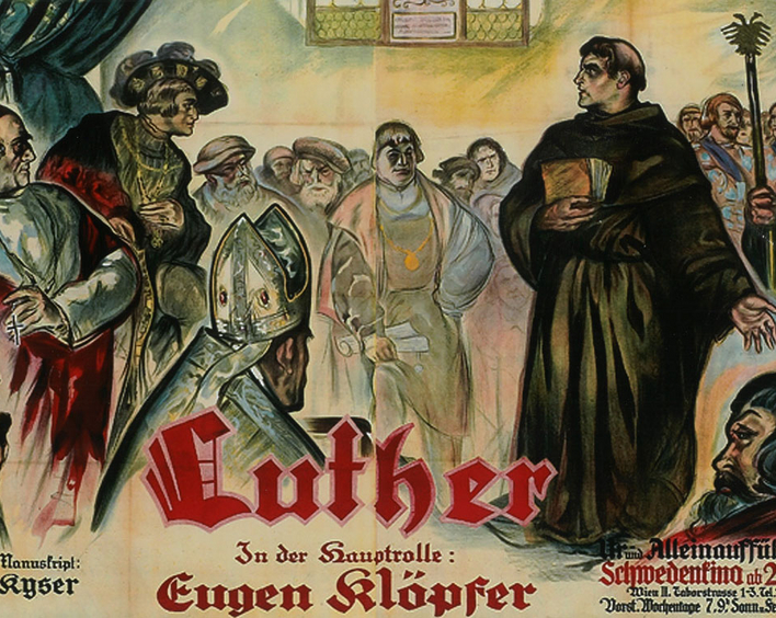Plakat zu dem 1927 entstandenen Stummfilm von Hans Kyser. 