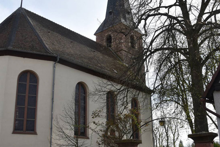 Radwegekirche in Gommersheim. Foto: Horak-Werz