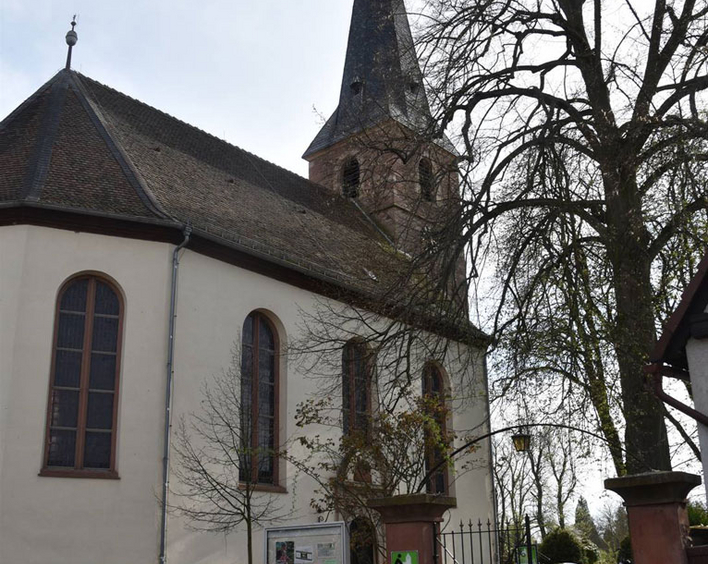 Radwegekirche in Gommersheim. Foto: Horak-Werz