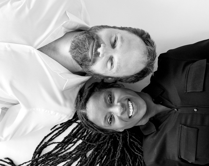 Künstlerduo Judy Bailey und Patrick Depuhl.