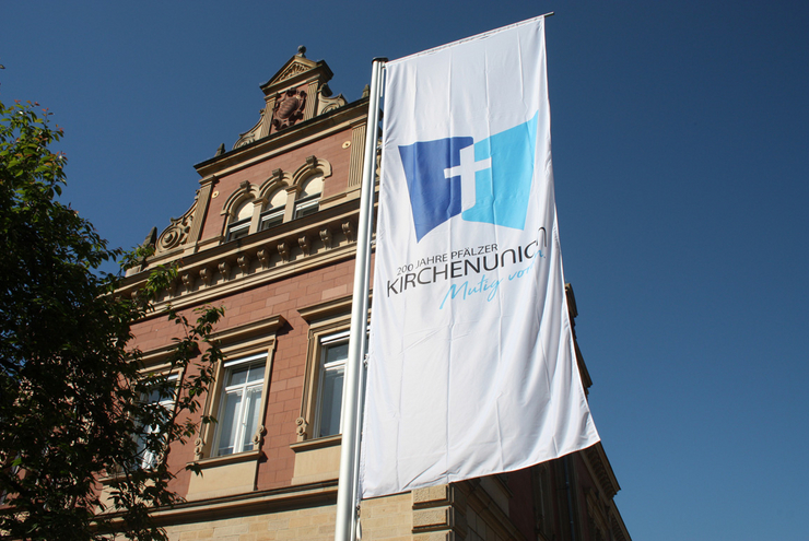 Unionsflagge als Symbol für mehr Miteinander.  