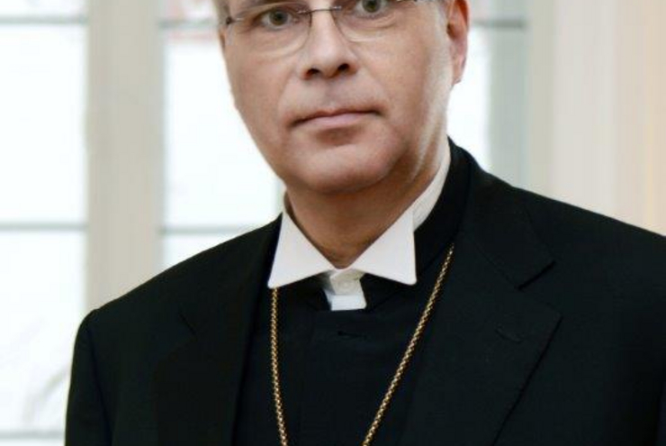 Kirchenpräsident Christian Schad.