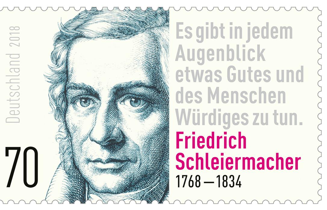 Die von Professor Armin Lindauer, Mannheim, gestaltete Briefmarke. Foto: © Bundesministerium der Finanzen