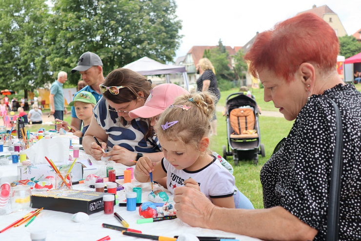Das „Zentrum Jugend und Kinder" mit vielen Basteln- und Spielangeboten. Foto: lk