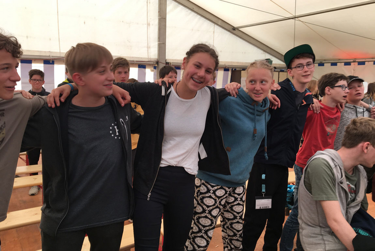 Erlebnisorientiert: Konfi-Camps sind bei Jugendlichen beliebt. Foto: Große 