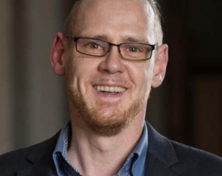 Mahner für den Frieden: Der neue Friedensreferent der Evangelischen Kirche der Pfalz - Gregor Rehm, Foto: Enrico Markx