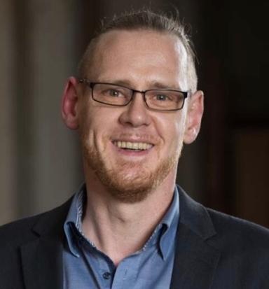 Mahner für den Frieden: Der neue Friedensreferent der Evangelischen Kirche der Pfalz - Gregor Rehm, Foto: Enrico Markx