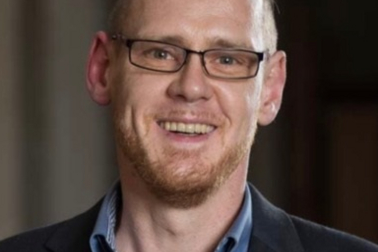 Mahner für den Frieden: Der neue Friedensreferent der Evangelischen Kirche der Pfalz - Gregor Rehm, Foto: Enrico Markx