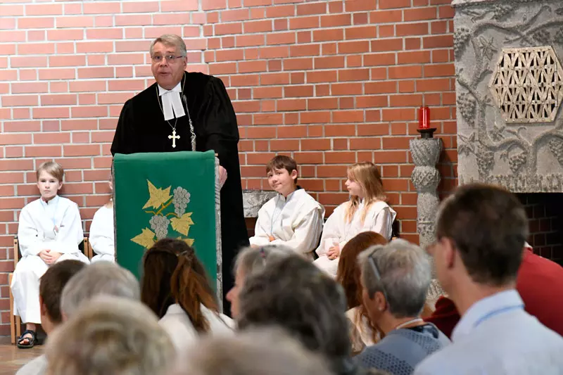 Kirchenpräsident Christian Schad. Fotos: Bolte