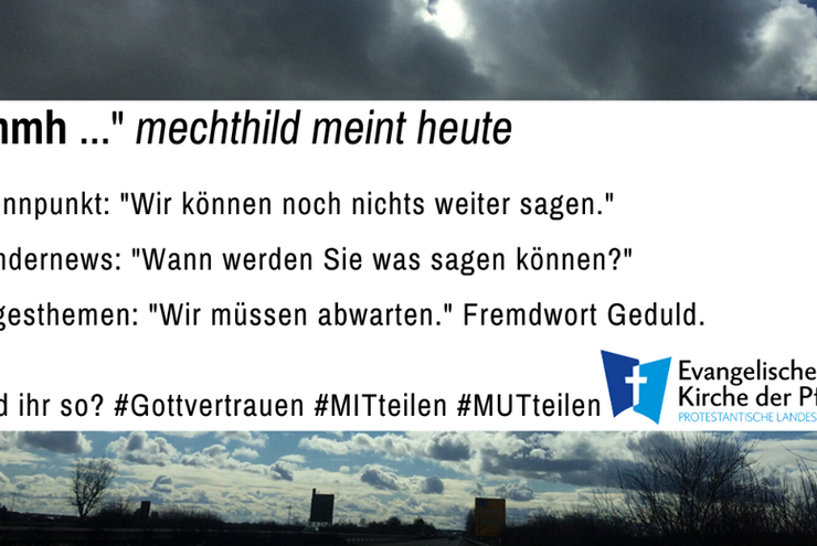 mmh mechthild meint heute #Tag20