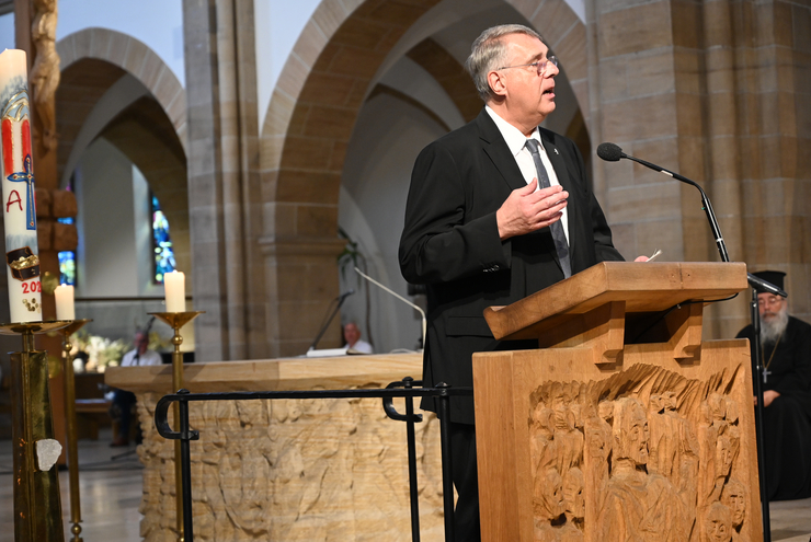 Kirchenpräsident Christian Schad. Foto: lk/Rummel.