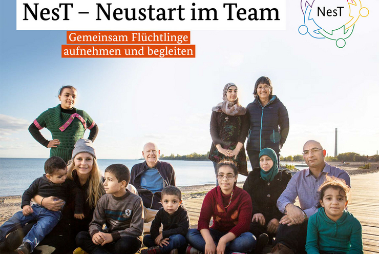 Flüchtlinge sicher aufnehmen, auch in der Pfalz: Mentorinnen und Mentoren für das Projekt "NesT. Neustart im Team" gesucht.