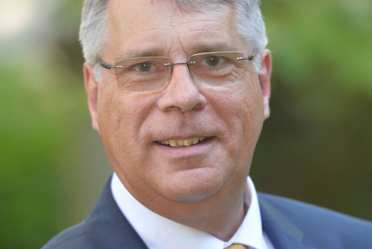 Kirchenpräsident Christian Schad. Foto: lk/Rothermel.