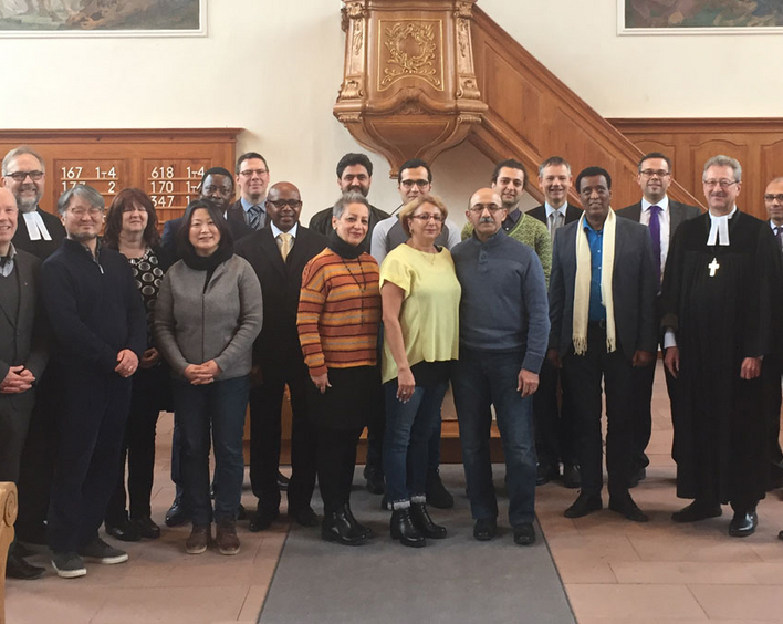 Segensgottesdienst zum Abschluss des interkulturellen Lektorenkurses. Foto: privat