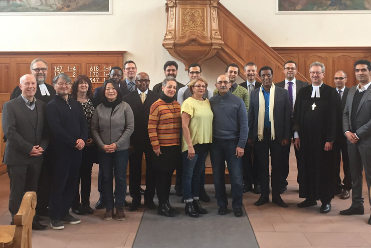 Segensgottesdienst zum Abschluss des interkulturellen Lektorenkurses 2019. Foto: privat