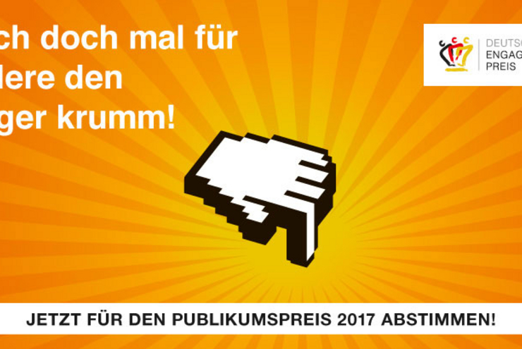 Logo des Deutschen Engagmentpreises 2017.