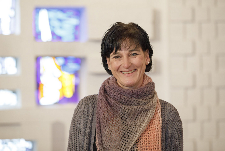 Tanja Schraß, Vorsitzende des Landesausschusses Pfalz des Deutschen Evangelischen Kirchentages. Foto: lk/view.