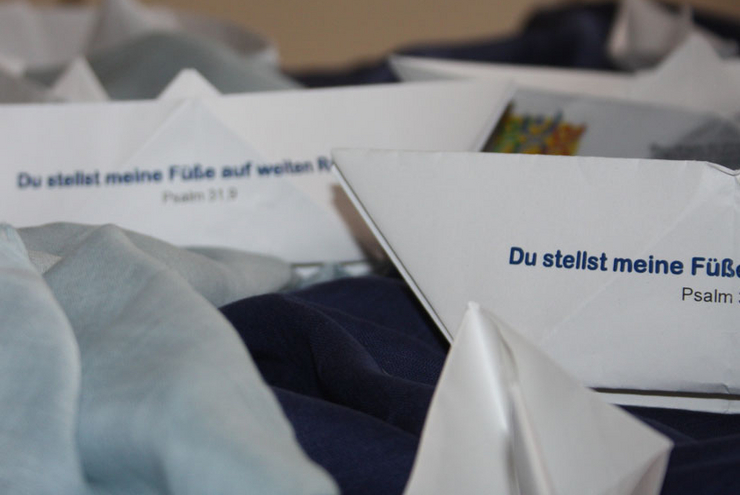 Modell: "Worte, die mich tragen." Foto: lk