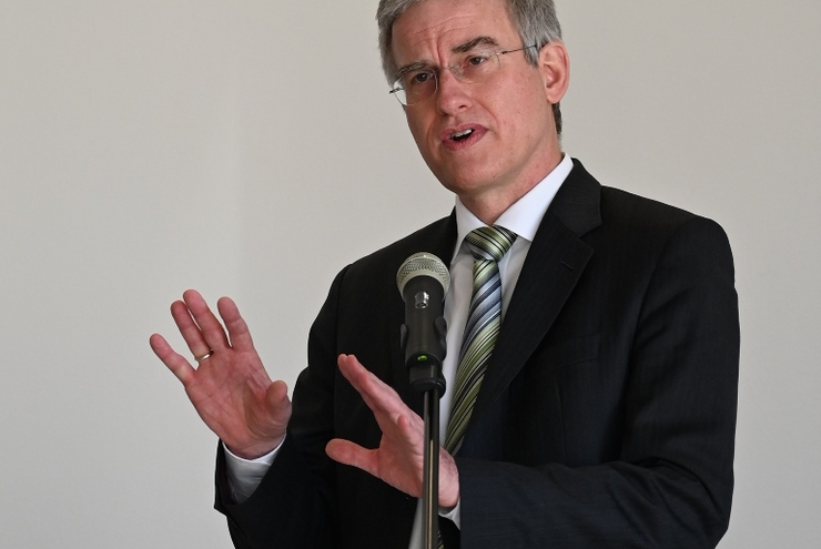 Michael German, Professor für Staatskirchenrecht von der Universität Halle-Wittenberg.