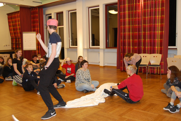 Konfi-Wochenendseminar der Kirchengemeinde Oggersheim im Martin-Butzer-Haus in Bad Dürkheim. Foto: Große