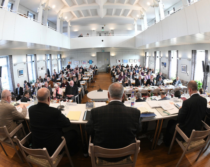 Die Synode der Evangelischen Kirche der Pfalz tagt vom 22. bis 24. November in Speyer. Foto: Landry