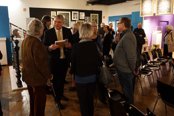 Finissage der Reformationsausstellung in Ludwigshafen.