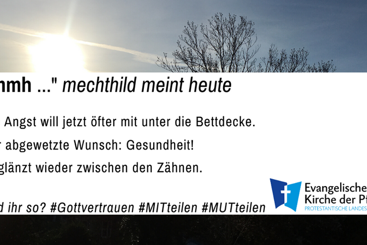 mmh mechthild meint heute #tag8