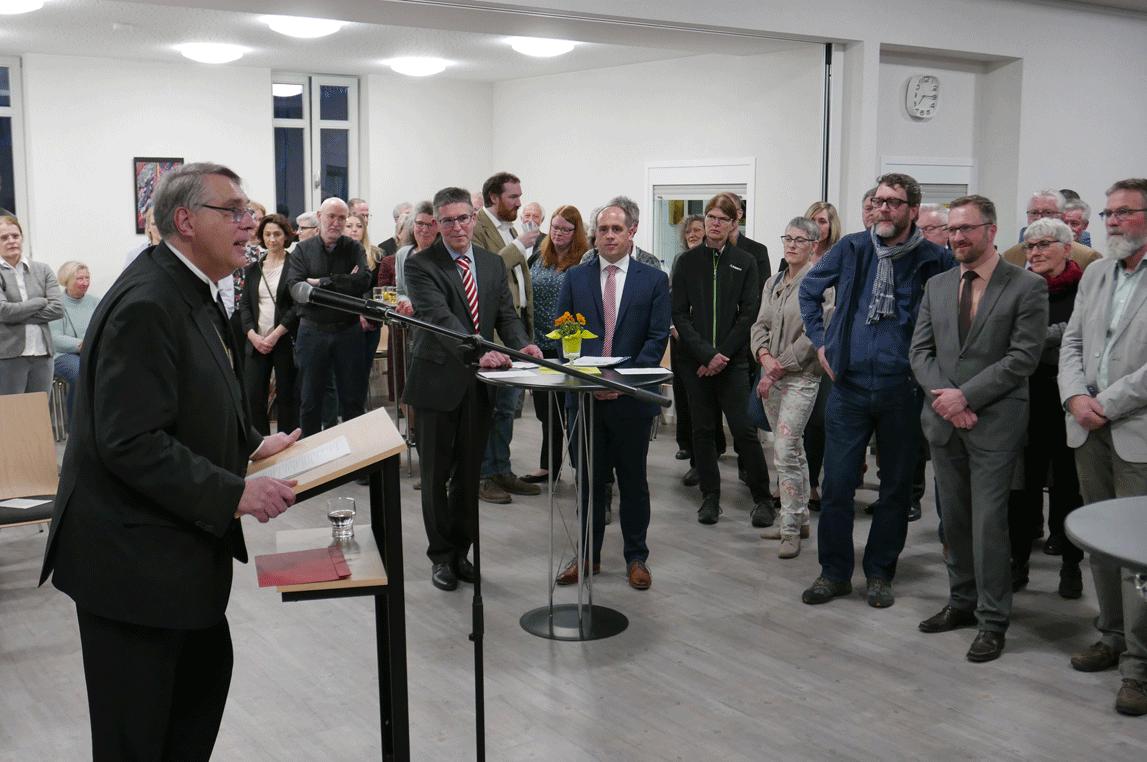 Ansprache des Kirchenpräsidenten beim Abend der Begegnung in Kirchheimbolanden.