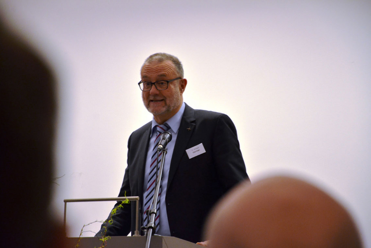 Oberkirchenrat Michael Gärtner hat die biblische Botschaft als Ausgangspunkt kichlichen Handelns und Redens in den Mittelpunkt gestellt.