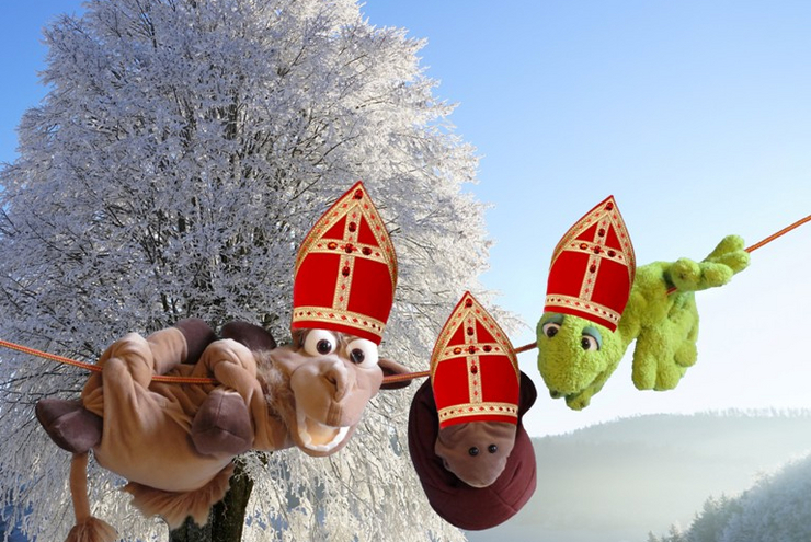 Familiengottesdienst online mit Nikolaus-Rallye durch Germersheim - ein Beispiel für evangelische Aktionen rund um den 2. Advent in der Pfalz und Saarpfalz.