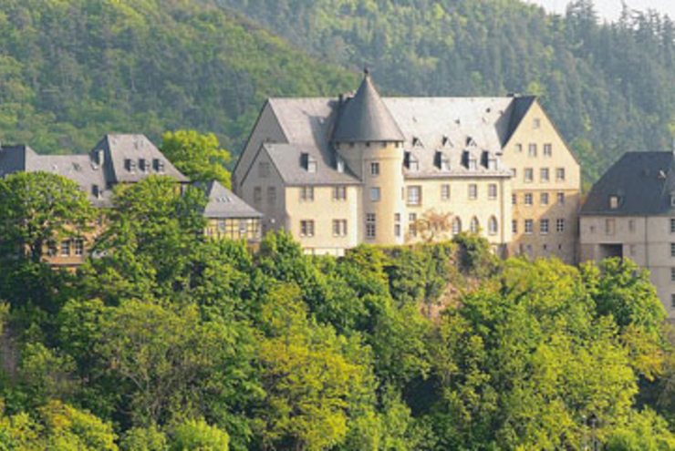 Die Ebernburg: Hier findet vom 5. bis 7. Mai 2017 das Blechbläser-Festival „Luther in Brass“ statt.