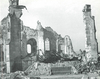 Die am 14. März 1945 zerstörte Alexanderskirche in Zweibrücken. Foto: lk/Zeitbilder