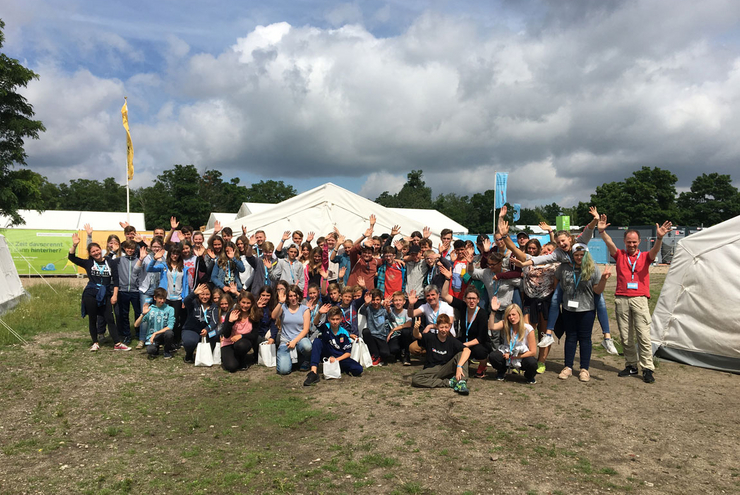 Konfi-Camp in Wittenberg 2017. Foto: privat